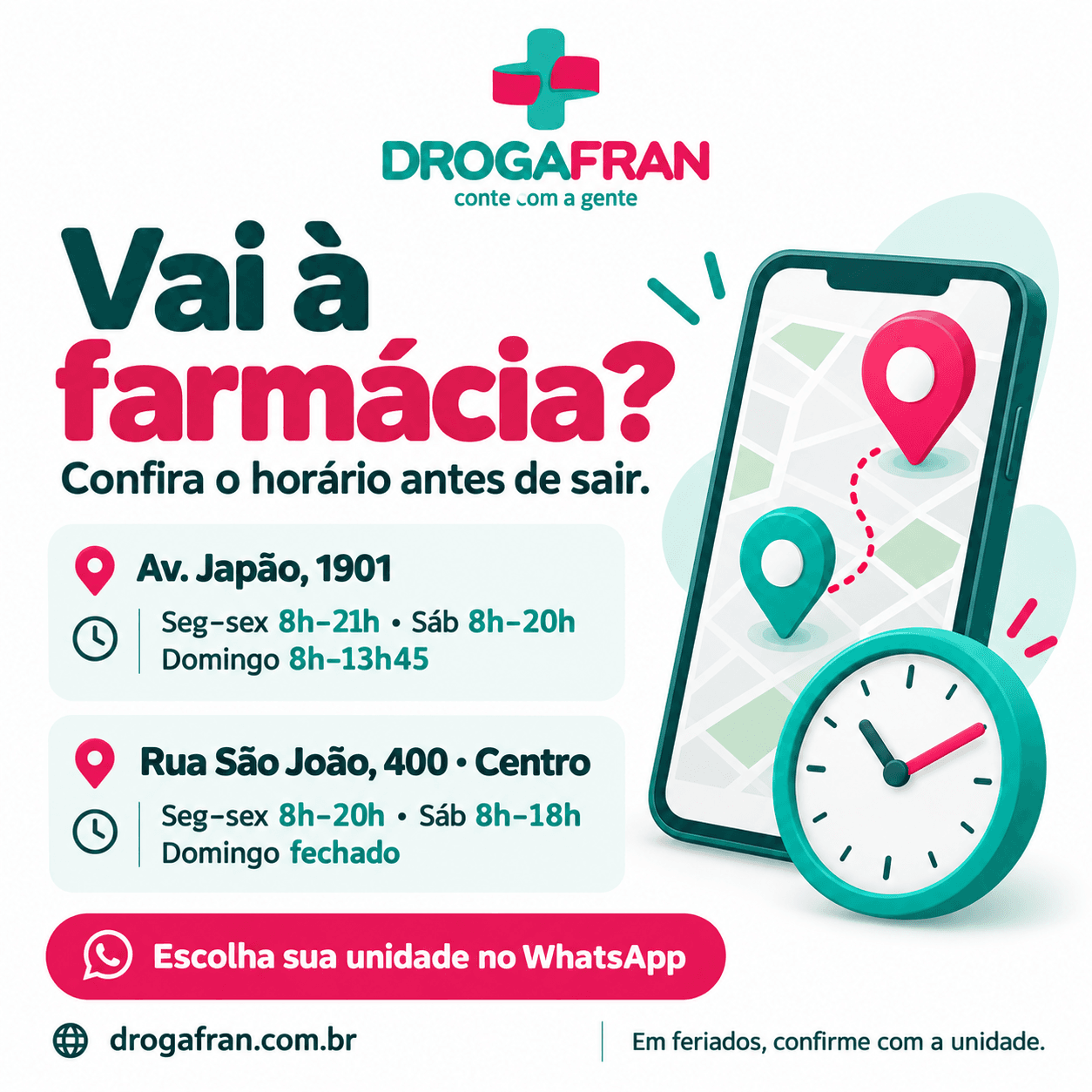No momento, você está visualizando Farmácia aberta em Mogi das Cruzes: horários e WhatsApp